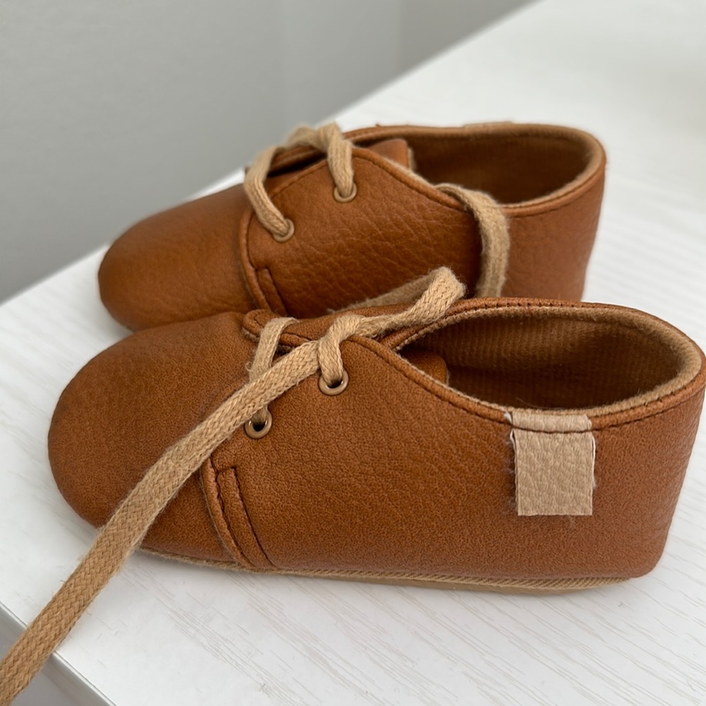 Brown Baby shoes size 3